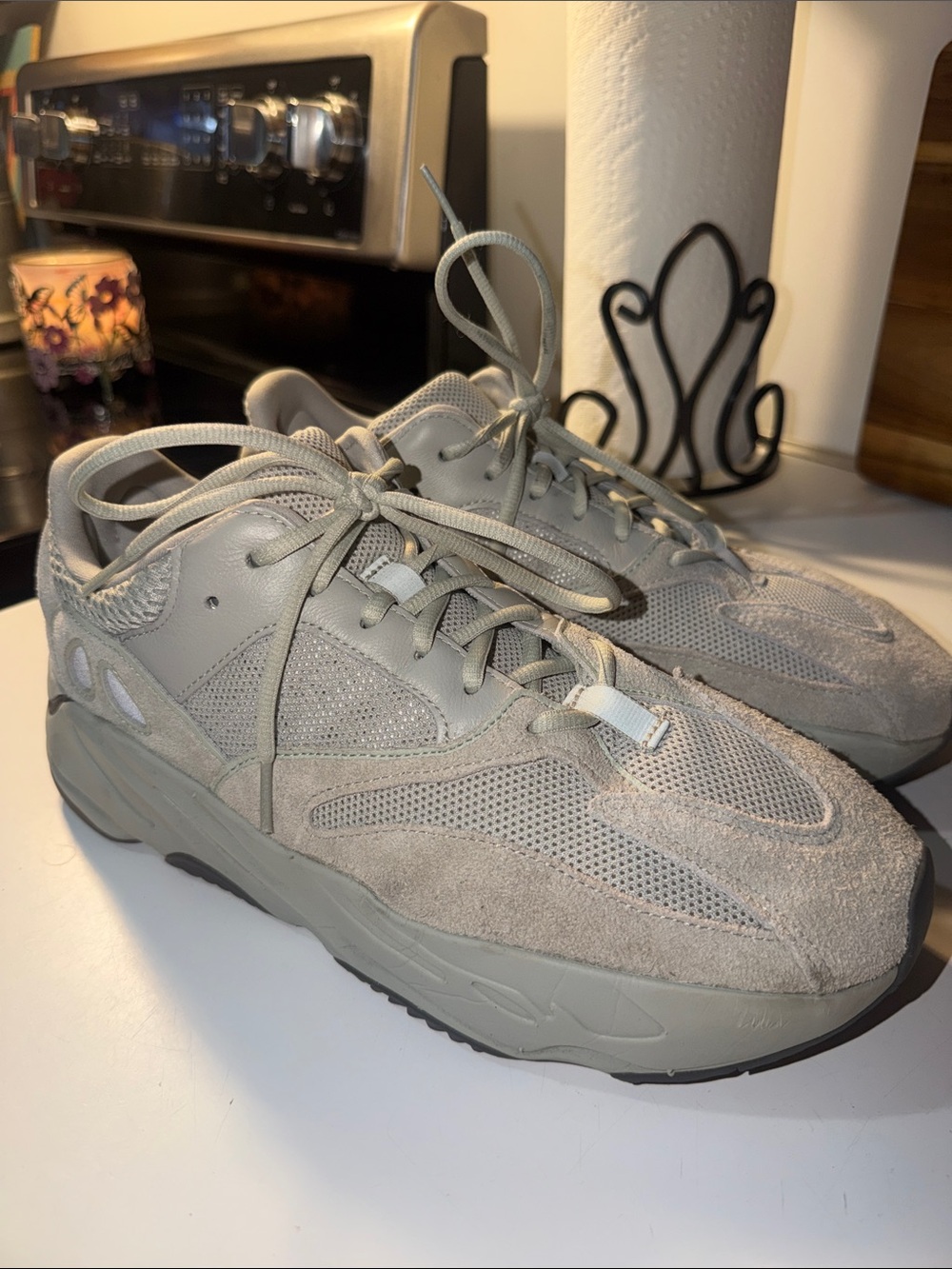 adidas Men's Yeezy 700 SALT worn 3-4 times does not come with box